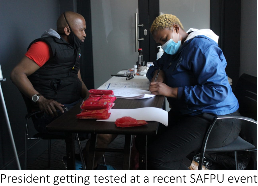 President get tested